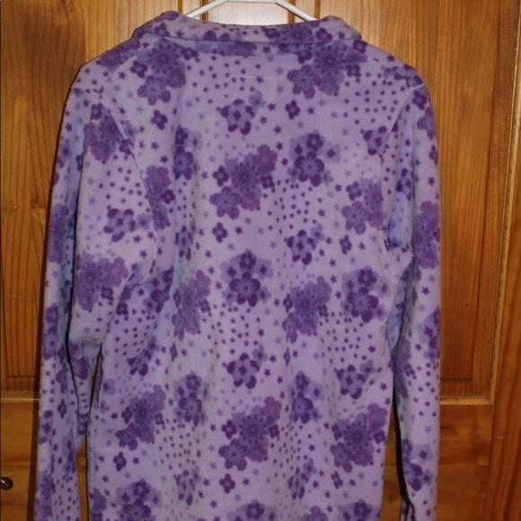 Purple cabelas zip up sweatshirt - Picture 2 of 2